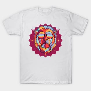 Lion Head Art T-Shirt